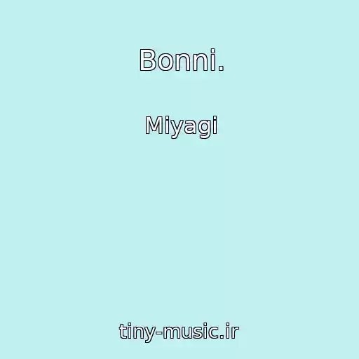 کاور آهنگ Bonni. از Miyagi