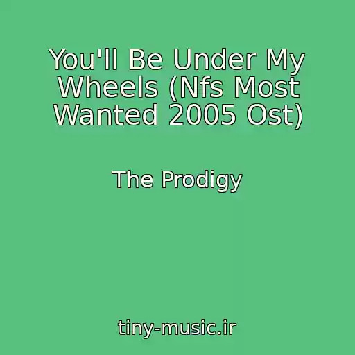 کاور آهنگ You'll Be Under My Wheels (Nfs Most Wanted 2005 Ost) از The Prodigy