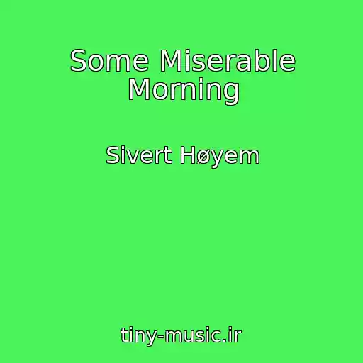 کاور آهنگ Some Miserable Morning از Sivert Høyem