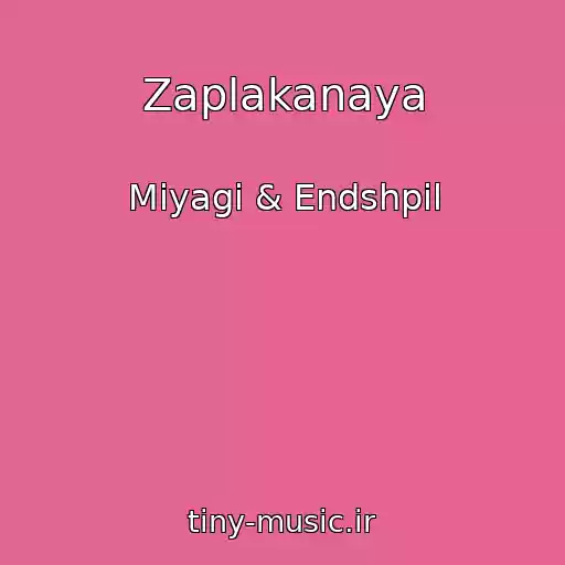 کاور آهنگ Zaplakanaya از Miyagi & Endshpil