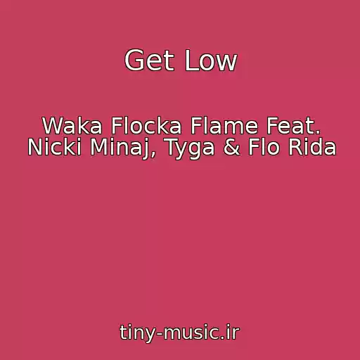 کاور آهنگ Get Low از Waka Flocka Flame Feat. Nicki Minaj, Tyga & Flo Rida