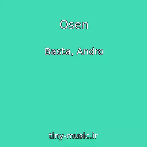 کاور آهنگ Osen از Basta, Andro