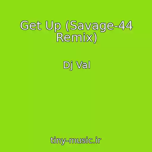 کاور آهنگ Get Up (Savage-44 Remix) از Dj Val