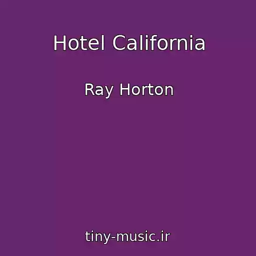 کاور آهنگ Hotel California از Ray Horton