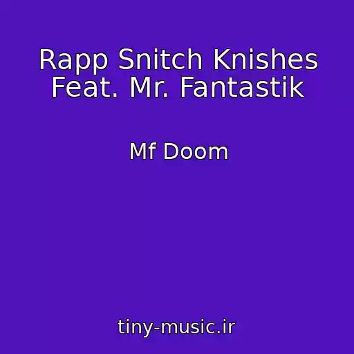 کاور آهنگ Rapp Snitch Knishes Feat. Mr. Fantastik از Mf Doom