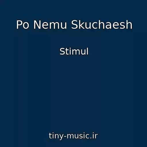کاور آهنگ Po Nemu Skuchaesh از Stimul