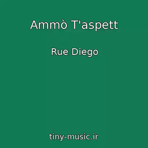 کاور آهنگ Ammò T'aspett از Rue Diego