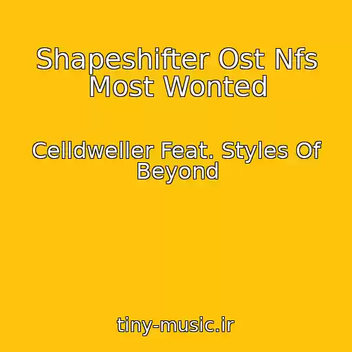 کاور آهنگ Shapeshifter Ost Nfs Most Wonted از Celldweller Feat. Styles Of Beyond
