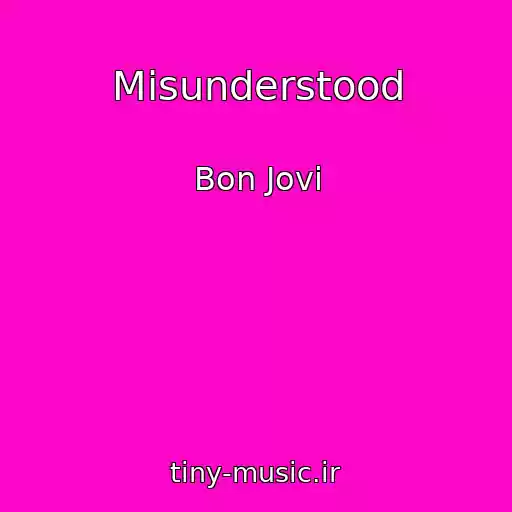 کاور آهنگ Misunderstood از Bon Jovi