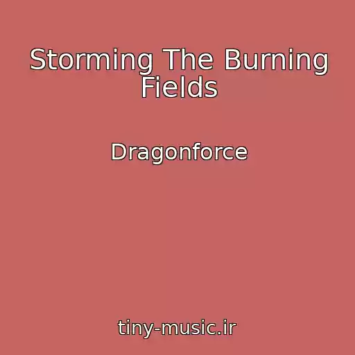 کاور آهنگ Storming The Burning Fields از Dragonforce