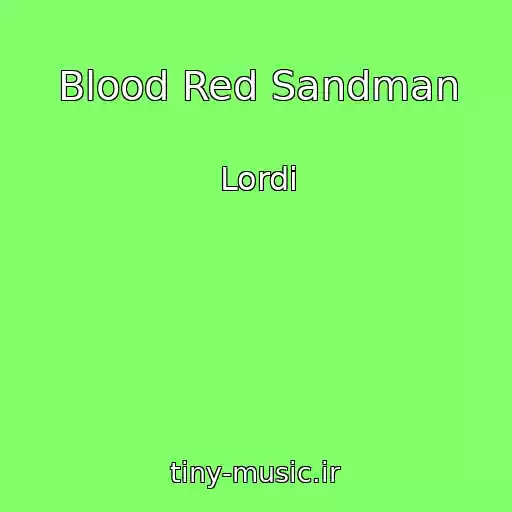 کاور آهنگ Blood Red Sandman از Lordi