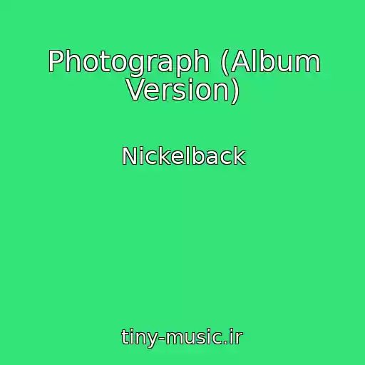 کاور آهنگ Photograph (Album Version) از Nickelback