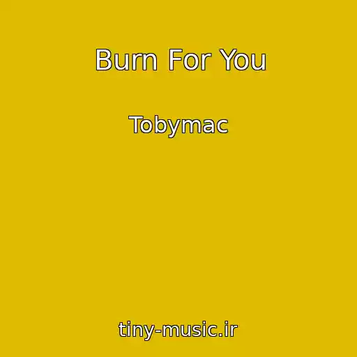 کاور آهنگ Burn For You از Tobymac