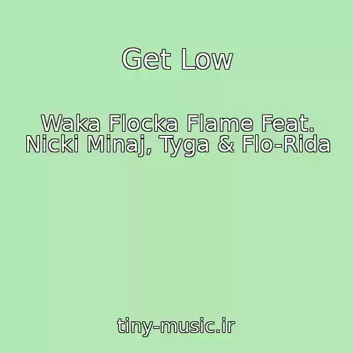 کاور آهنگ Get Low از Waka Flocka Flame Feat. Nicki Minaj, Tyga & Flo-Rida