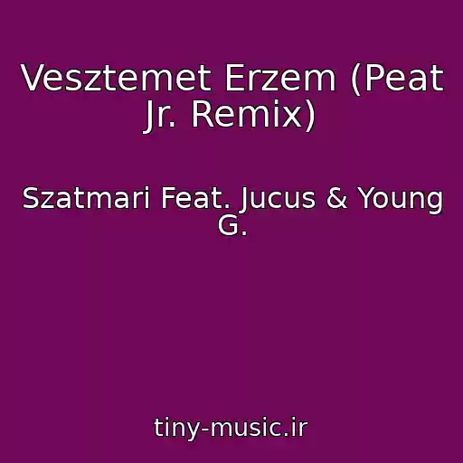کاور آهنگ Vesztemet Erzem (Peat Jr. Remix) از Szatmari Feat. Jucus & Young G.