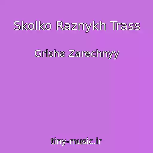 کاور آهنگ Skolko Raznykh Trass از Grisha Zarechnyy