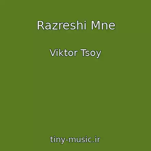 کاور آهنگ Razreshi Mne از Viktor Tsoy