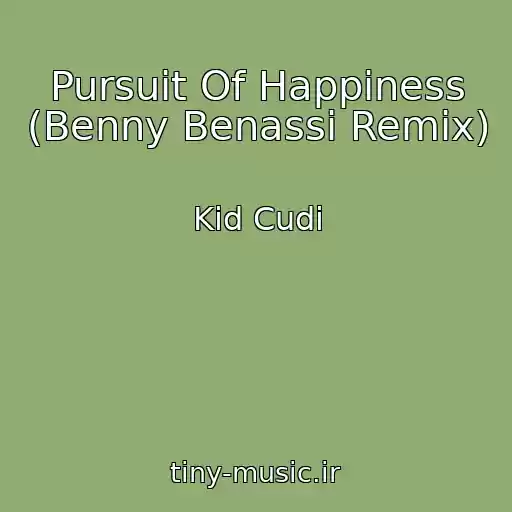 کاور آهنگ Pursuit Of Happiness (Benny Benassi Remix) از Kid Cudi