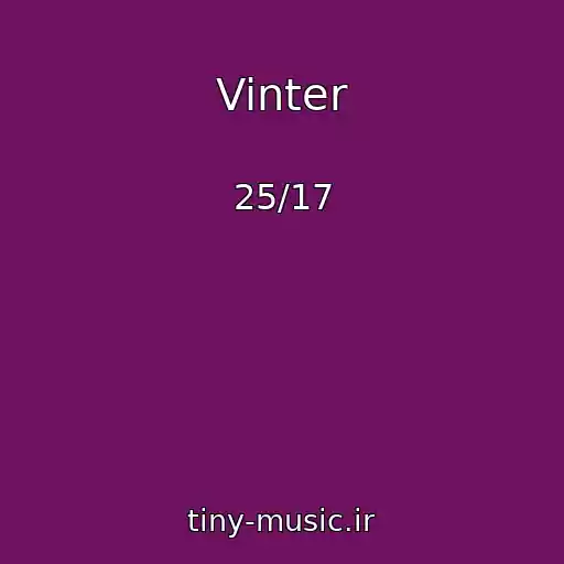 کاور آهنگ Vinter از 25/17