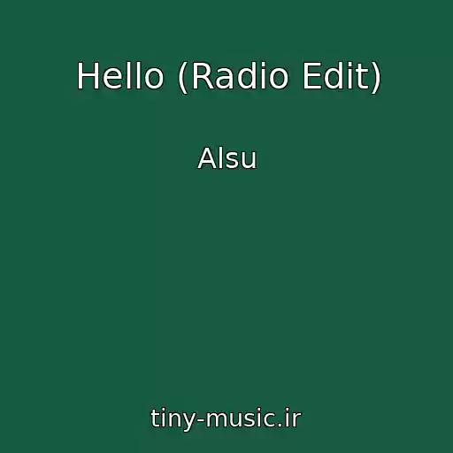 کاور آهنگ Hello (Radio Edit) از Alsu