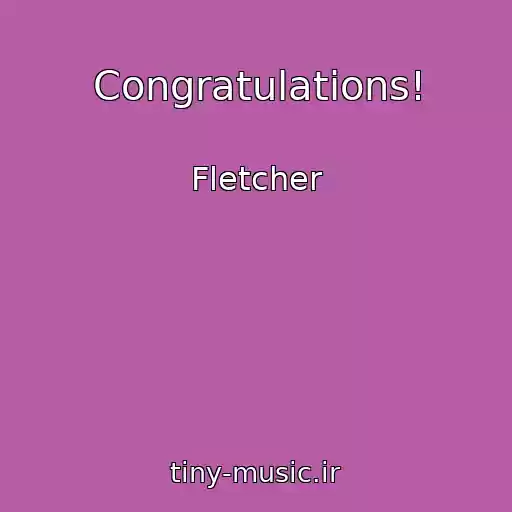 کاور آهنگ Congratulations! از Fletcher