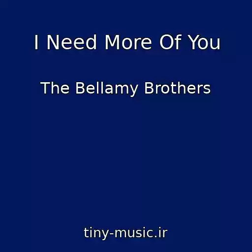 کاور آهنگ I Need More Of You از The Bellamy Brothers