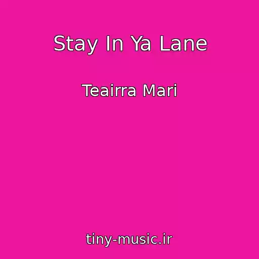 کاور آهنگ Stay In Ya Lane از Teairra Mari