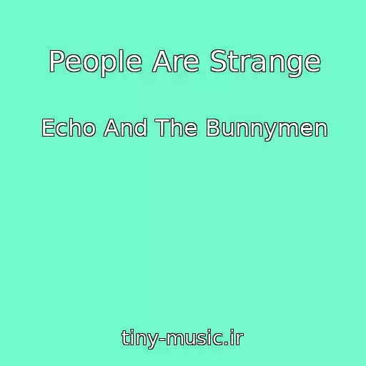 کاور آهنگ People Are Strange از Echo And The Bunnymen