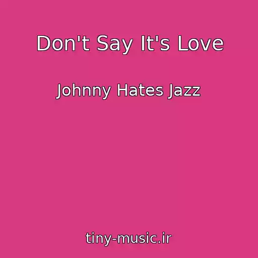 کاور آهنگ Don't Say It's Love از Johnny Hates Jazz