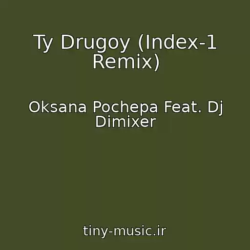 کاور آهنگ Ty Drugoy (Index-1 Remix) از Oksana Pochepa Feat. Dj Dimixer