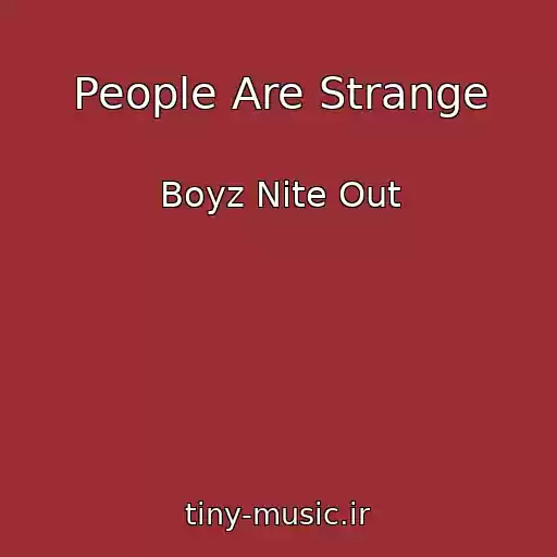 کاور آهنگ People Are Strange از Boyz Nite Out