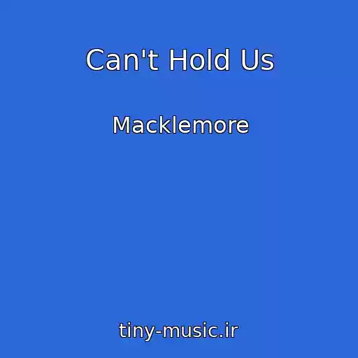 کاور آهنگ Can't Hold Us از Macklemore