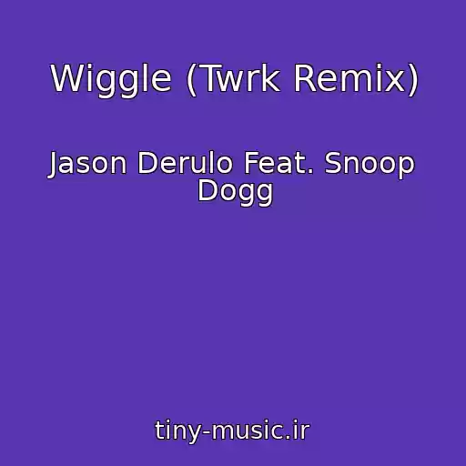 کاور آهنگ Wiggle (Twrk Remix) از Jason Derulo Feat. Snoop Dogg