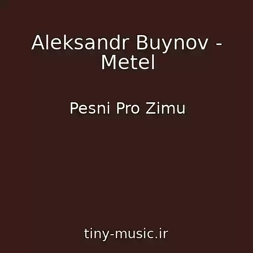 کاور آهنگ Aleksandr Buynov - Metel از Pesni Pro Zimu