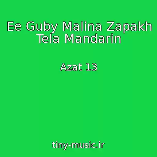 کاور آهنگ Ee Guby Malina Zapakh Tela Mandarin از Azat 13