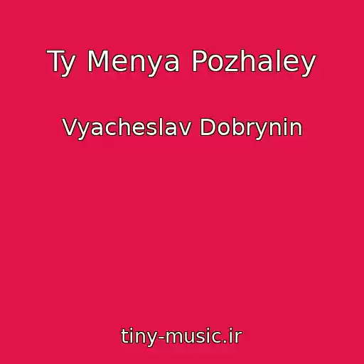 کاور آهنگ Ty Menya Pozhaley از Vyacheslav Dobrynin