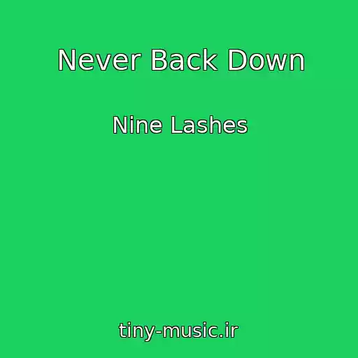 کاور آهنگ Never Back Down از Nine Lashes