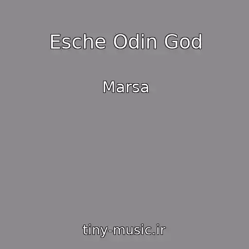 کاور آهنگ Esche Odin God از Marsa