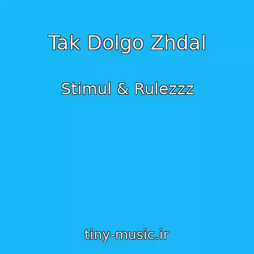 کاور آهنگ Tak Dolgo Zhdal از Stimul & Rulezzz
