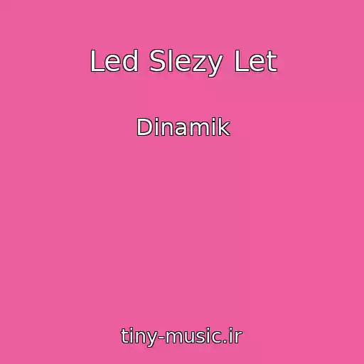 کاور آهنگ Led Slezy Let از Dinamik