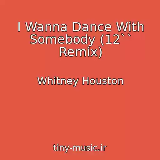 کاور آهنگ I Wanna Dance With Somebody (12`` Remix) از Whitney Houston