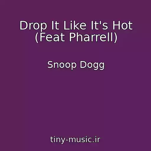 کاور آهنگ Drop It Like It's Hot (Feat Pharrell) از Snoop Dogg