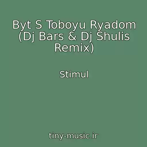 کاور آهنگ Byt S Toboyu Ryadom (Dj Bars & Dj Shulis Remix) از Stimul