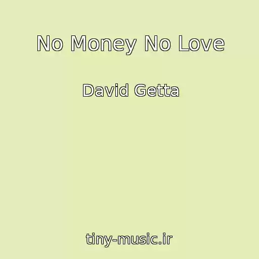کاور آهنگ No Money No Love از David Getta
