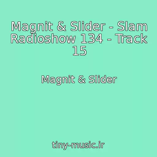 کاور آهنگ Magnit & Slider - Slam Radioshow 134 - Track 15 از Magnit & Slider