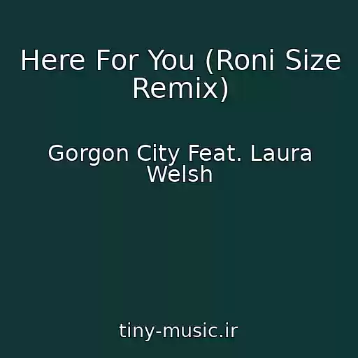 کاور آهنگ Here For You (Roni Size Remix) از Gorgon City Feat. Laura Welsh