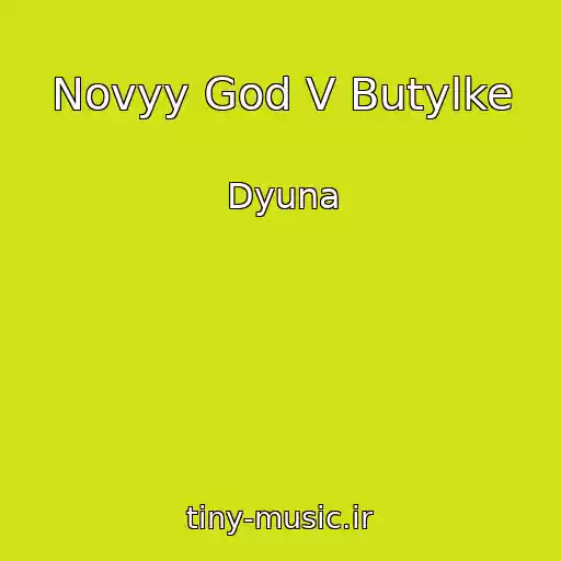 کاور آهنگ Novyy God V Butylke از Dyuna