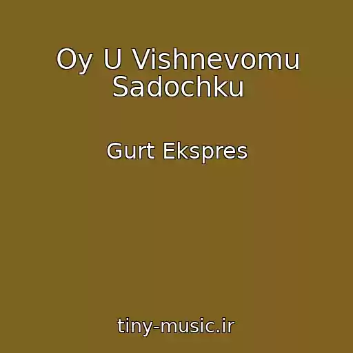 کاور آهنگ Oy U Vishnevomu Sadochku از Gurt Ekspres