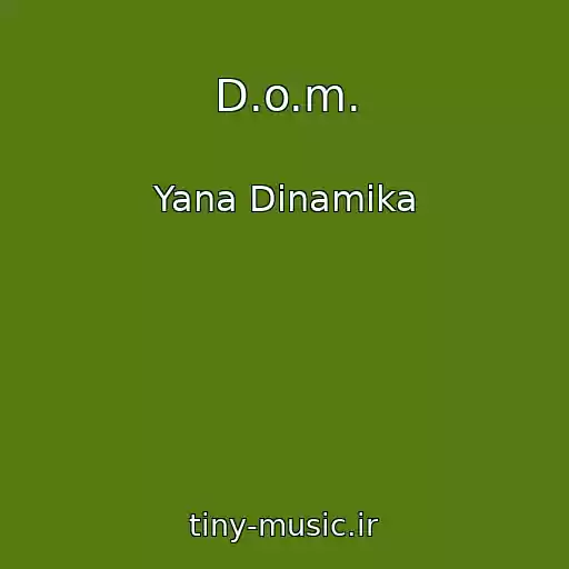 کاور آهنگ D.o.m. از Yana Dinamika