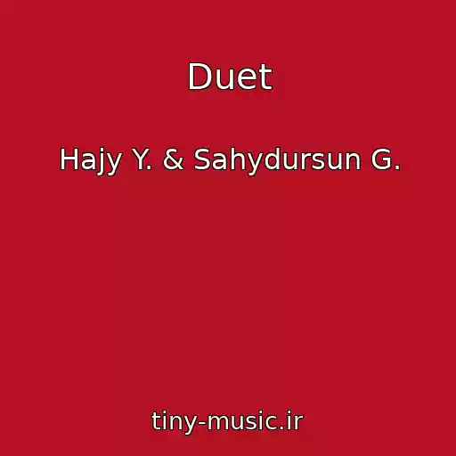 کاور آهنگ Duet از Hajy Y. & Sahydursun G.